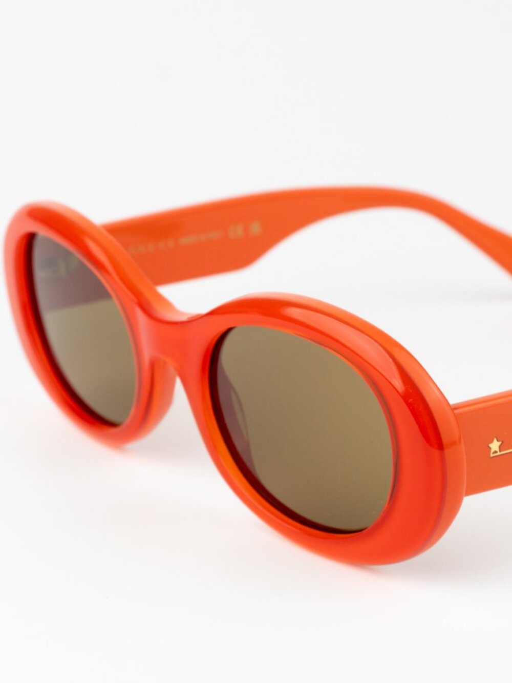 NEW Gucci GG1587S 003 Orange Brown Women Oval Sunglasses GG 1587S - Picture 5 of 10